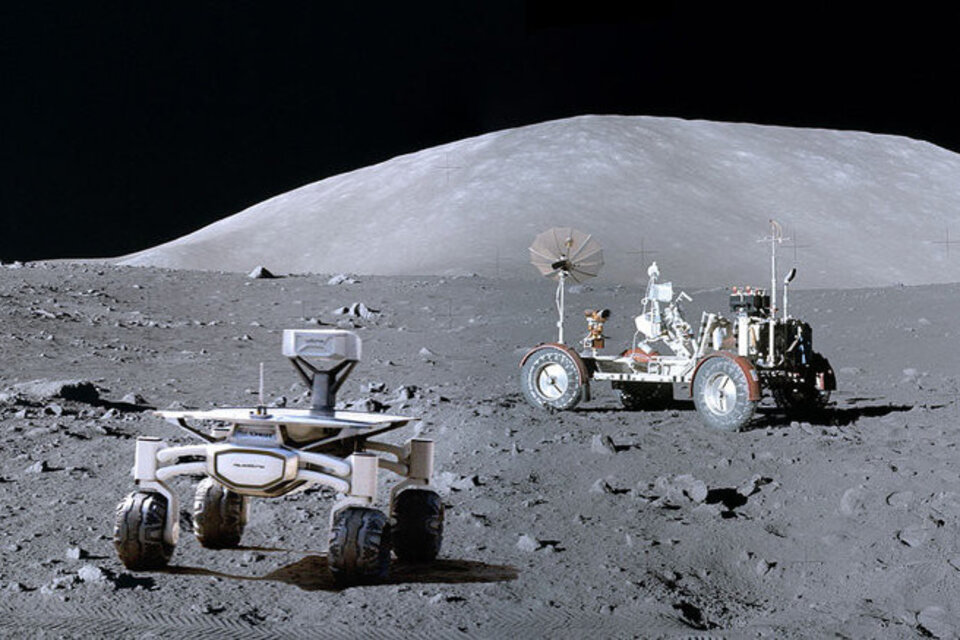 La NASA armará una red en la Luna para que se pueda hablar por teléfono celular. (Fuente: NASA)