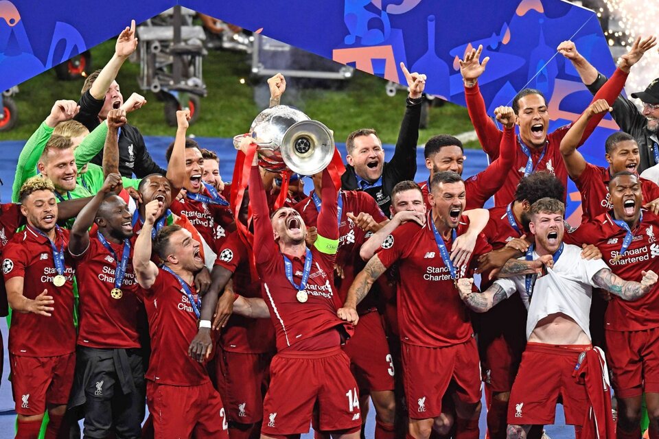 Liverpool, campeón de la Champions en 2019. (Fuente: AFP)