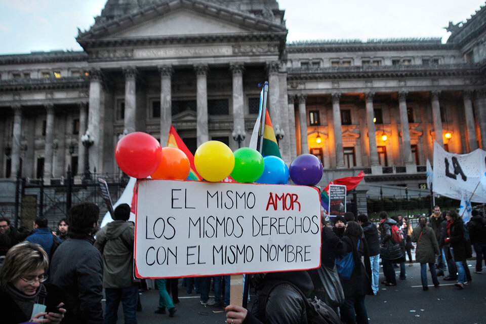 Repercusiones del colectivo LGBT+ sobre las declaraciones de Francisco (Fuente: Pablo Piovano)
