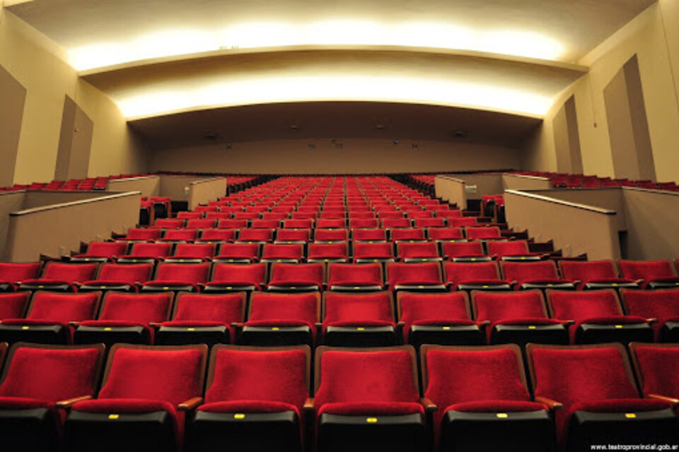 Sala del Teatro Provincial de Salta (Fuente: Gobierno de Salta)