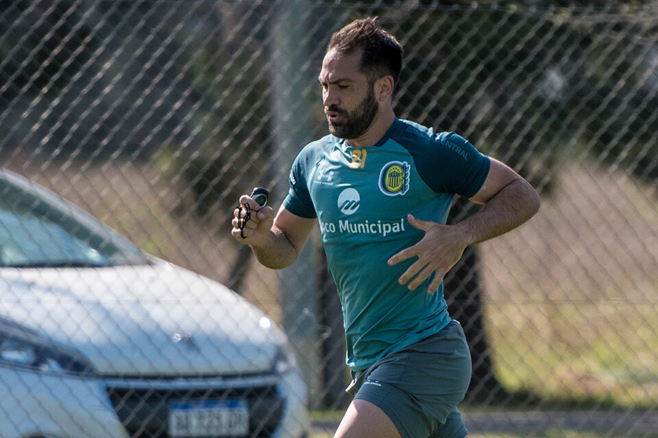 Fabián Rinaudo, recuperado, jugará el partido de suplentes. (Fuente: Prensa CARC)