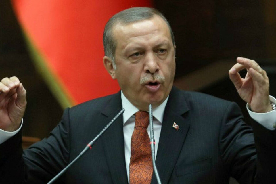 El presidente de Turquía, Recep Tayyip Erdogan, reaccionó contra Charlie Ebdo. (Fuente: AFP)