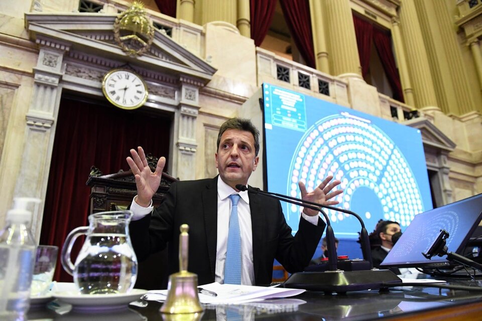 Diputados tuvo su primera sesión mixta virtual con mayoría presencial. (Fuente: Prensa Diputados)