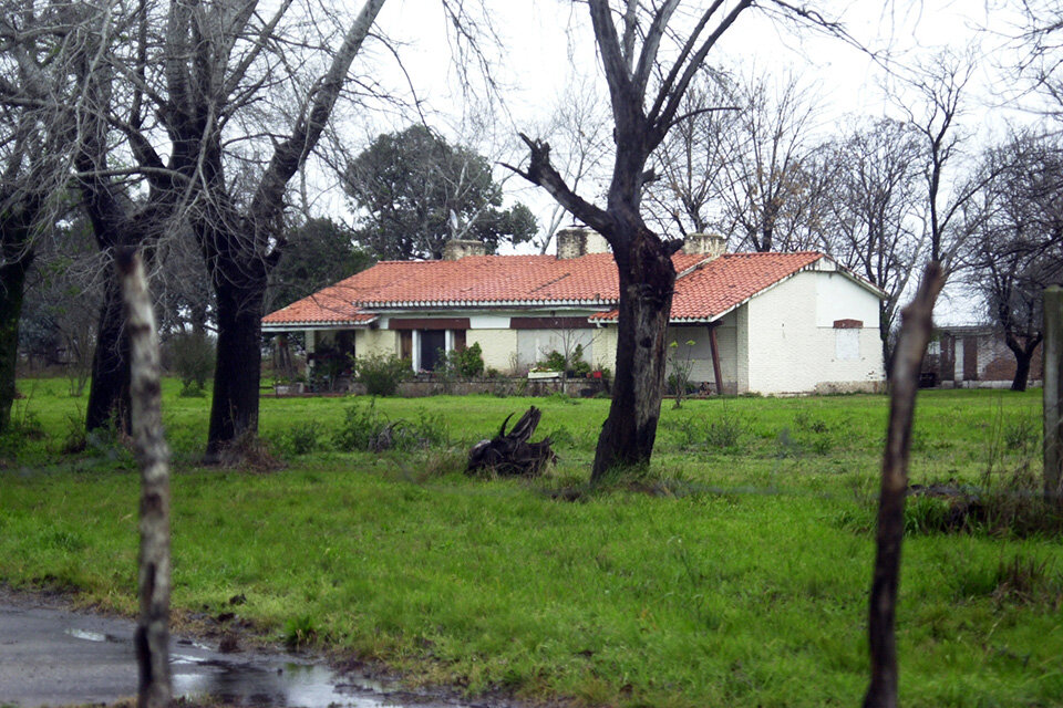 La Quinta Operacional de Fisherton, donde funcionó un centro clandestino de detención y que fue derrumbada (Fuente: Archivo Rosario/12)