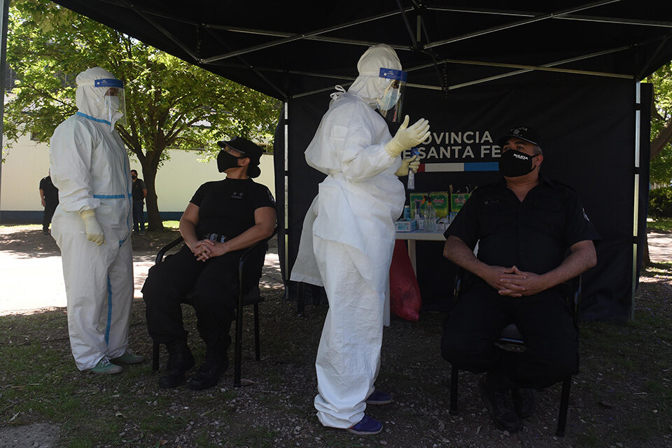 El Plan Detectar se desarrolló el martes en la Unidad Regional II de Policía (Fuente: Sebastián Granata)