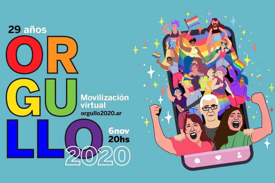Este año, la marcha del Orgullo LGBTI+ será virtual