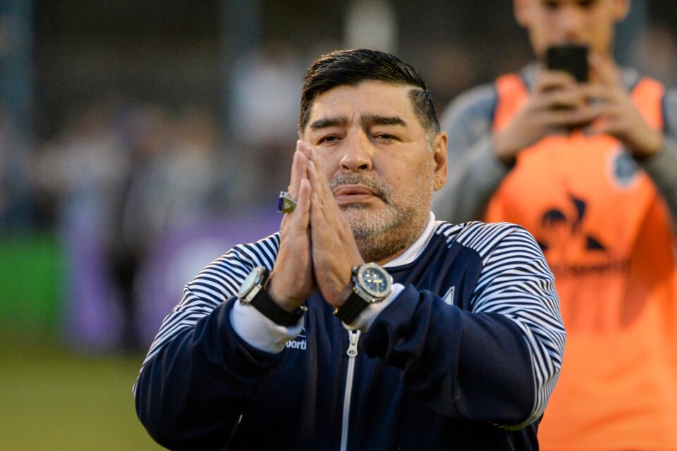 Gabriel Pellegrino: "Maradona no está bien cuidado" (Fuente: NA)