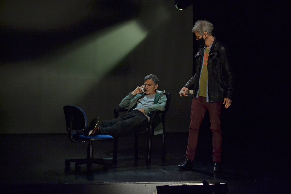Gustavo Garzón es uno de los actores que llevaron a escena los textos.