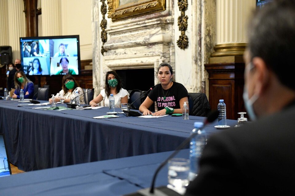 Aborto: la Campaña reclamó ante Massa el inicio "urgente" del tratamiento (Fuente: Télam)