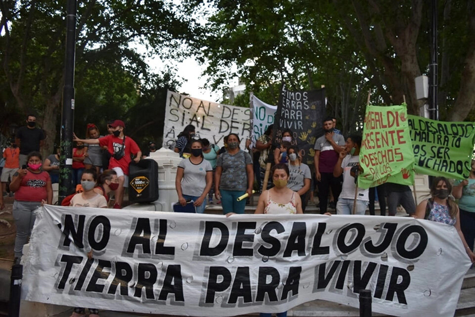 Los vecinos se movilizaron el jueves.