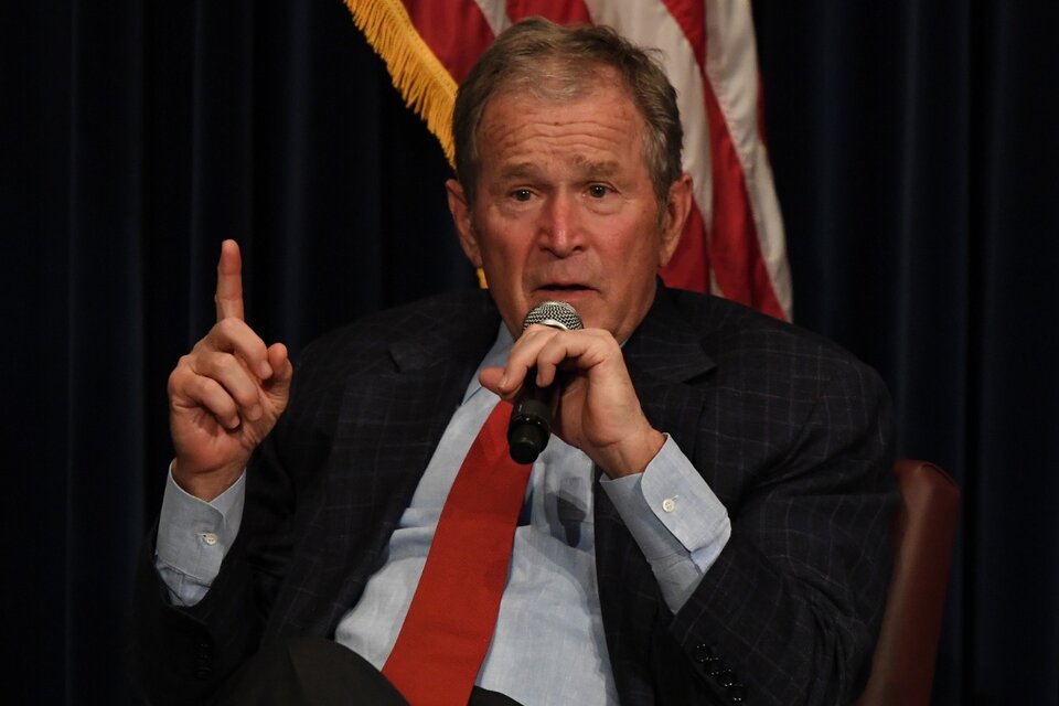 George W. Bush felicitó a Joe Biden por la victoria en las elecciones  (Fuente: AFP)