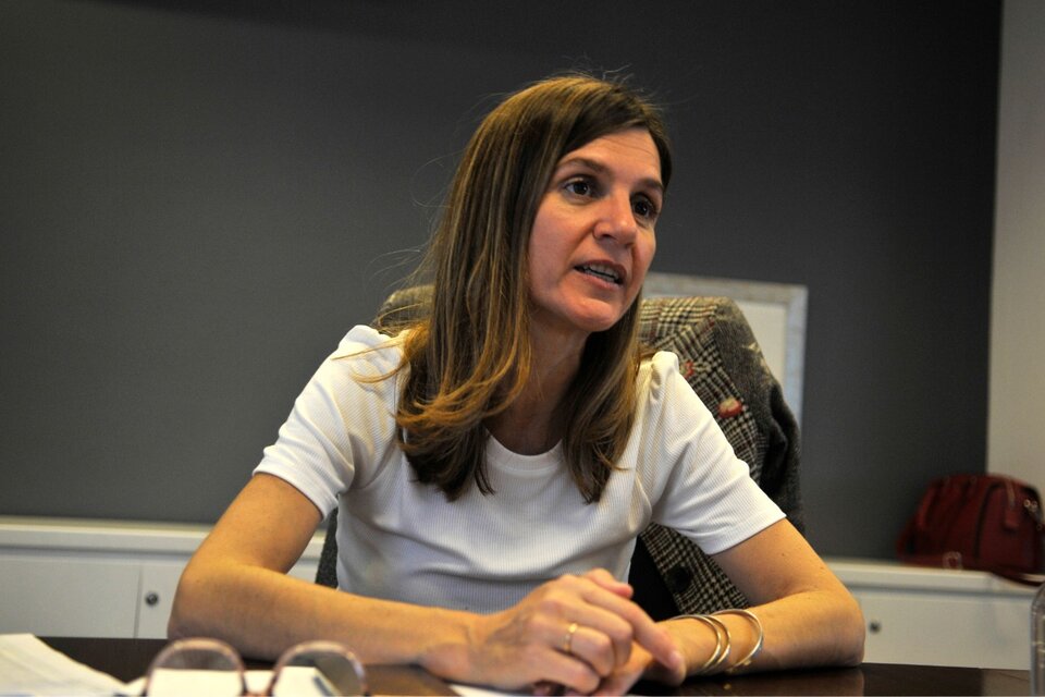 Fernanda Raverta, directora ejecutiva de Anses. (Fuente: Sandra Cartasso)