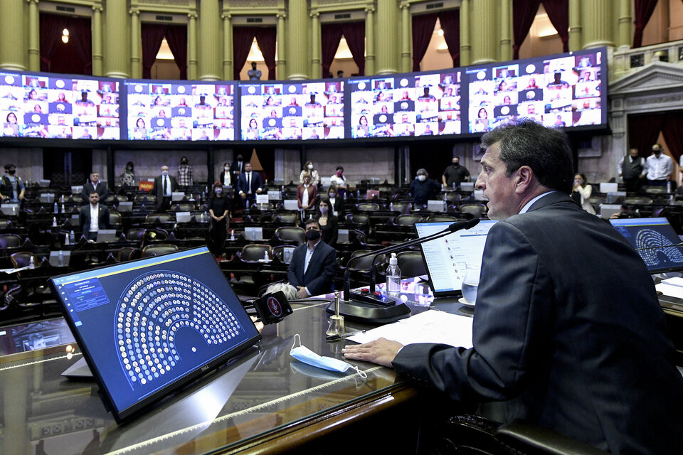 La Cámara de Diputados sancionó la ley que crea las "capitales alternas". (Fuente: Télam)