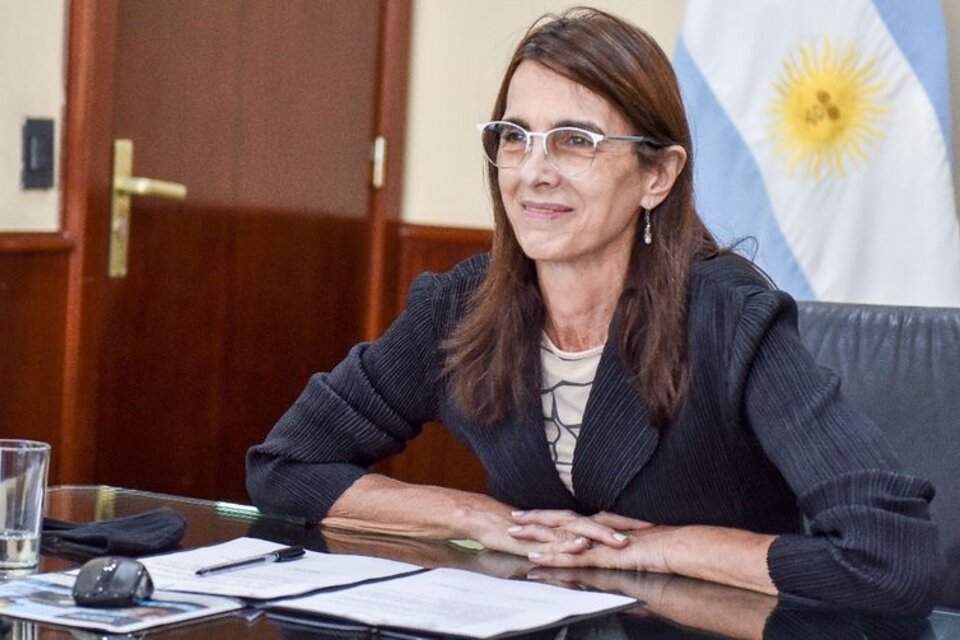 La ex ministra María Eugenia Bielsa.