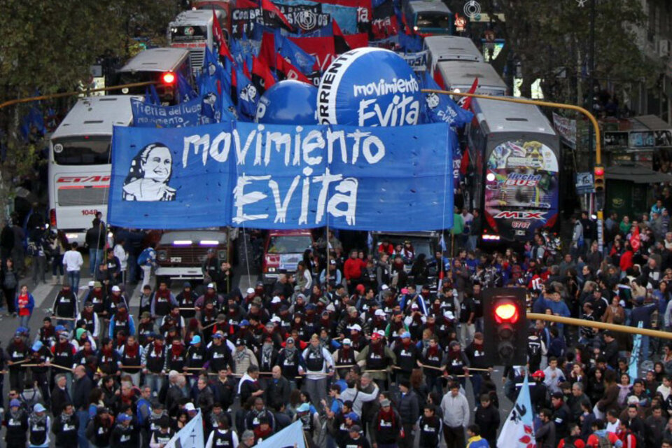 El Movimiento Evita se suma a la marcha de Moyano en apoyo al gobierno