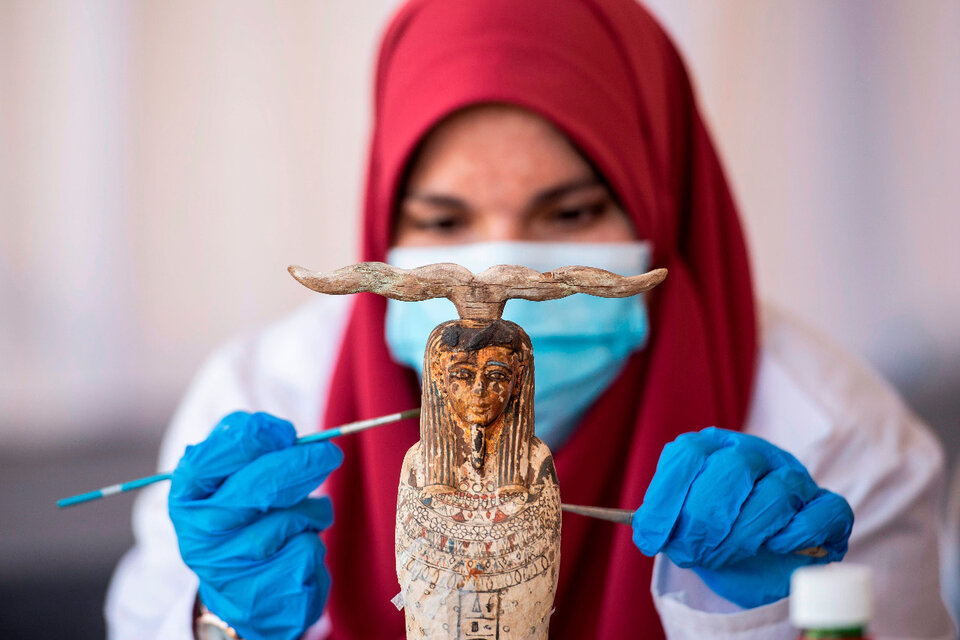 Hallan restos de un tratamiento ginecológico realizado en el antiguo Egipto (Fuente: EFE)