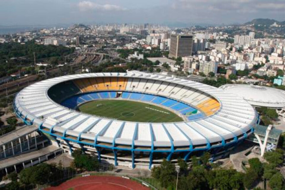 El estadio Maracaná, en Río de Janeiro. (Fuente: AFP)