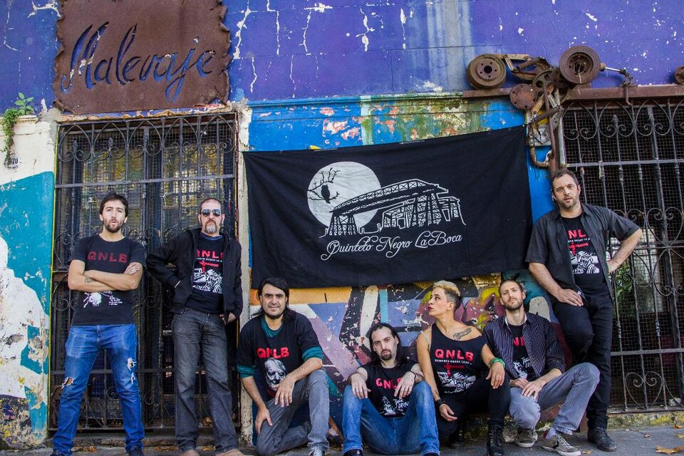 Quinteto Negro La Boca, uno de los organizadores del festival. 