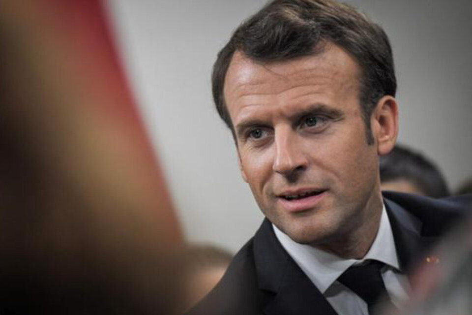 El presidente de Francia, Emmanuel Macron. (Fuente: AFP)