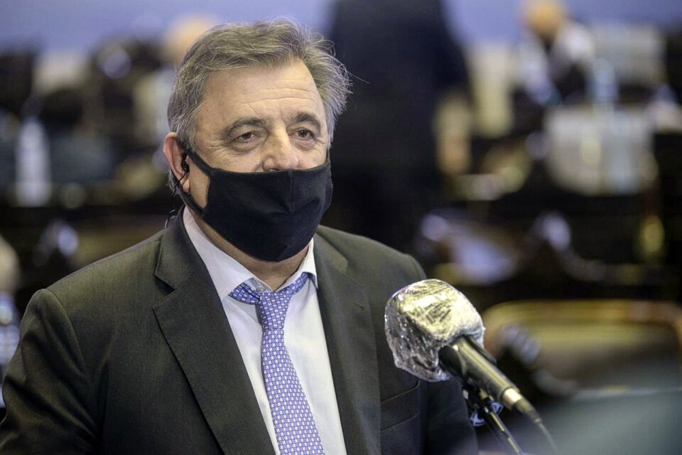 Mario Negri, presidente del interbloque de Juntos por el Cambio en Diputados (Fuente: NA)
