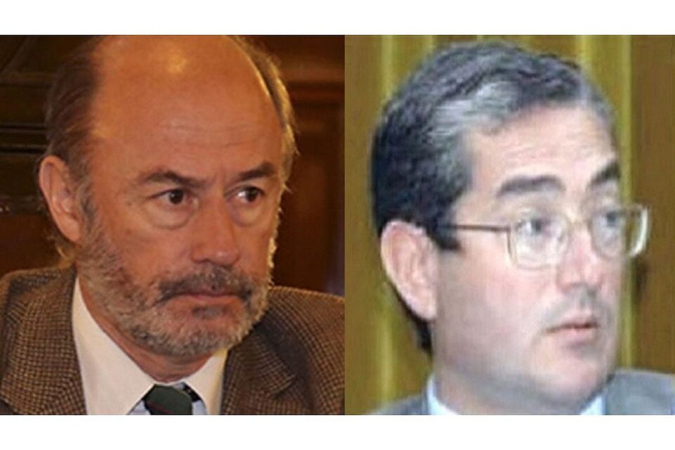 Los jueces Javier Anzoátegui y José María Rizzi.