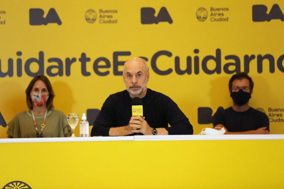 Horacio Rodríguez Larreta anunció la nueva etapa del Distanciamiento.