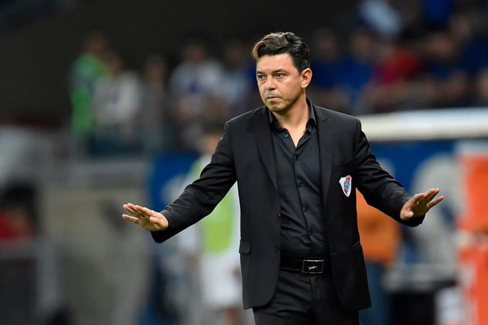 Marcelo Gallardo, entrenador de River. (Fuente: AFP)