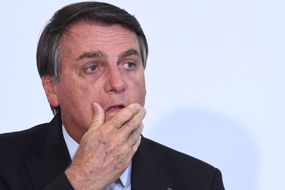 Jair Bolsonaro: Ante el desastre, decir fraude. (Fuente: AFP)