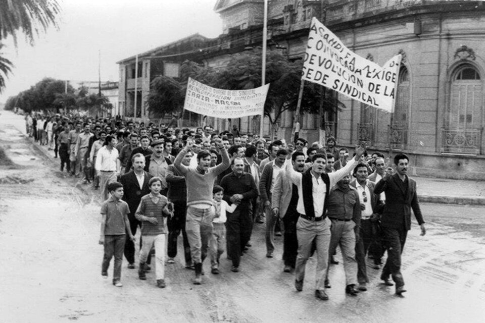 A partir de 1973, obreros de Vicentin llevaron adelante una lucha contra la patronal y la conducción sindical (Fuente: Gentileza Leónidas "Noni" Ceruti)