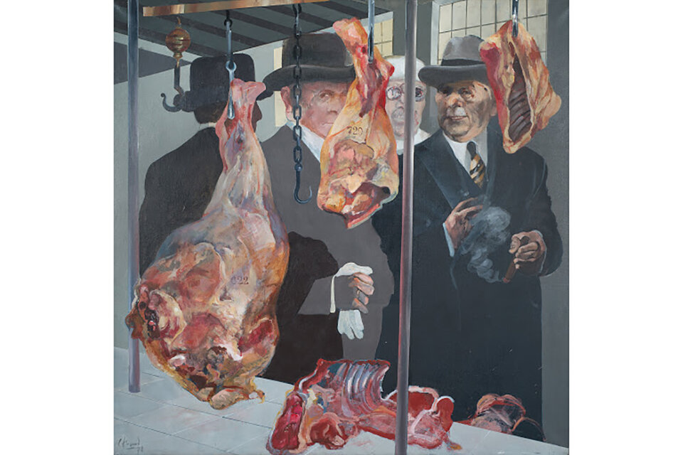 Carne de Primera N° 1, obra de Carlos Alonso.