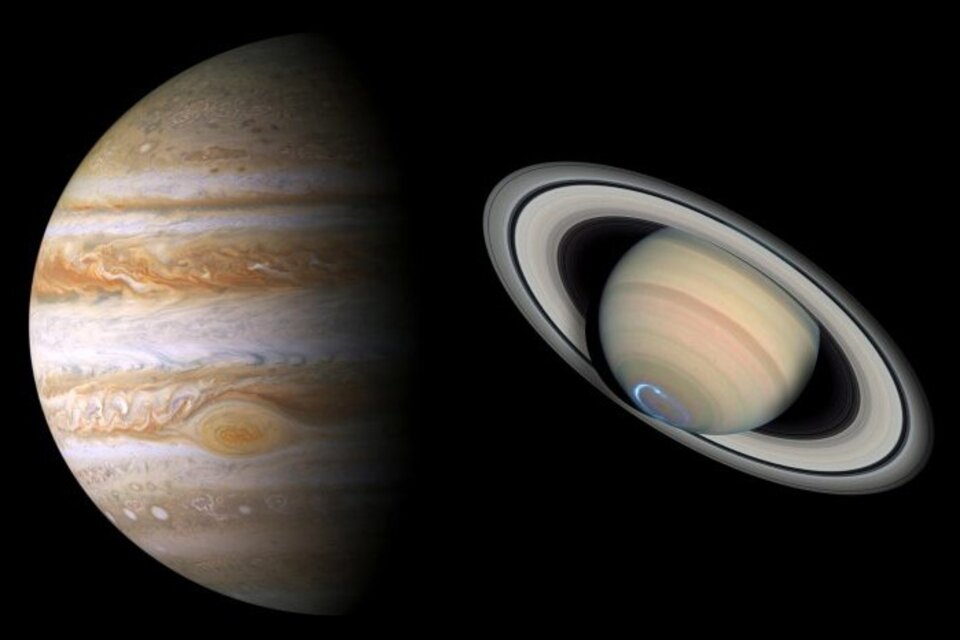 Por la conjunción de Júpiter y Saturno, se pudo volver a ver la "Estrella de Belén" en el cielo
