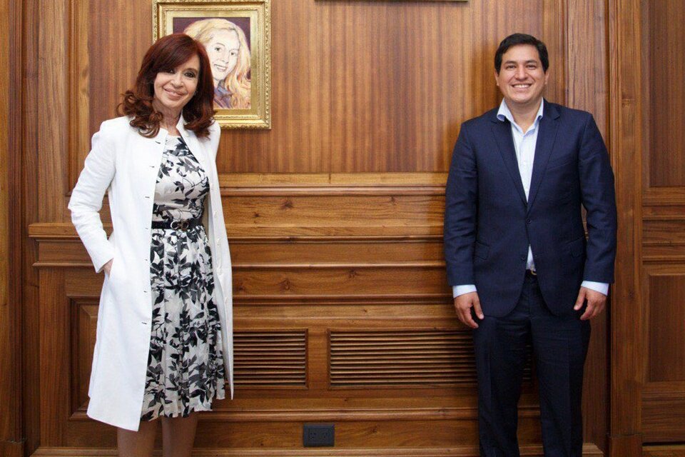 El Gobierno de Ecuador presentó una "protesta formal" contra la Argentina luego de que Cristina Kirchner apoyara públicamente al candidato del ex mandatario Rafael Correa e insinuó que en ese país no hay democracia.