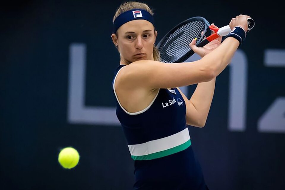 Podoroska hizo historia al llegar a semis de Roland Garros.  (Fuente: NA)