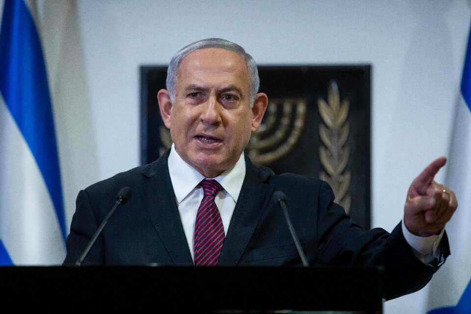 Según analistas, Netanyahu no quería ceder el poder a Gantz.  (Fuente: AFP)