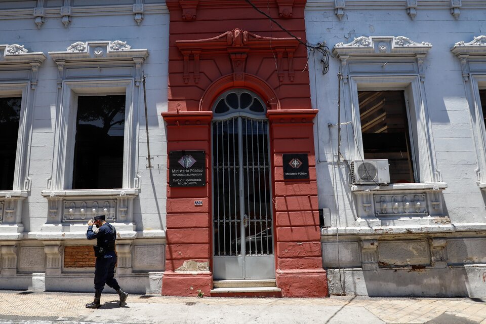 Sede de la Unidad Especializada Antisecuestro en donde Laura Villalba prestó declaración.  (Fuente: EFE)
