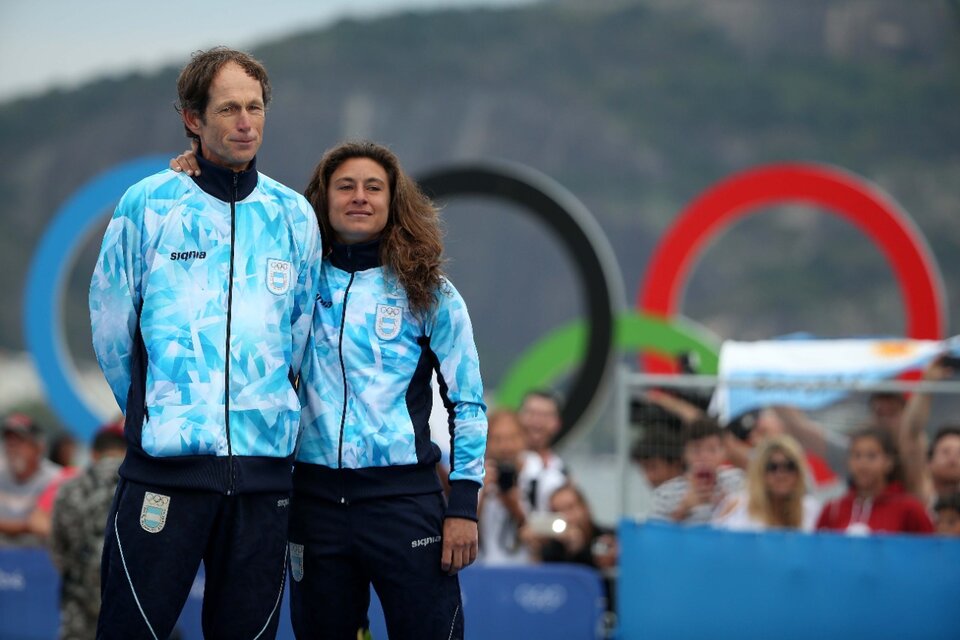 Lange y Carranza irán a Tokio a defender la medalla de oro. (Fuente: Télam)