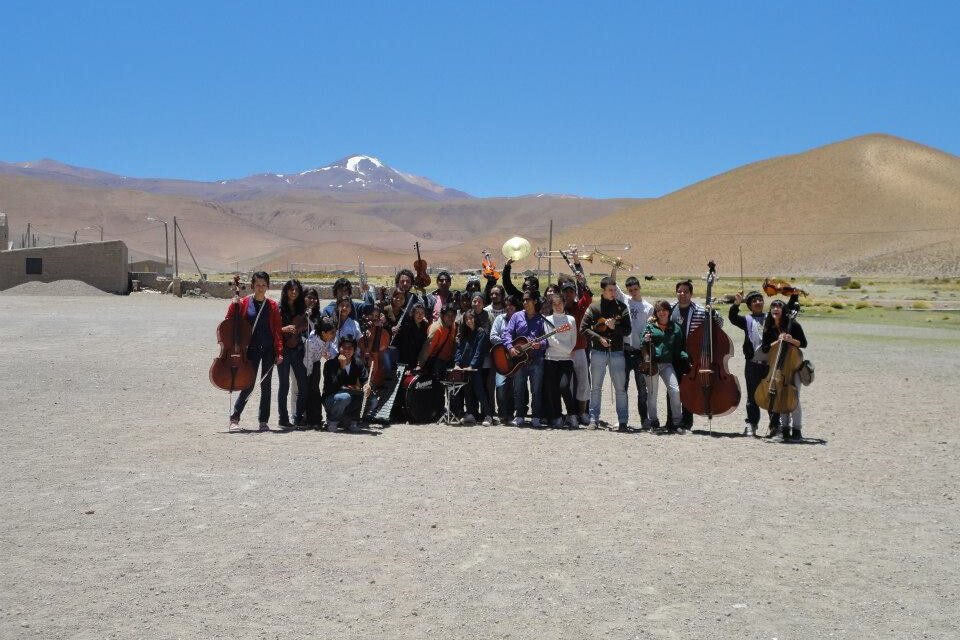 La Orquesta Cuchi Leguizamón en San Antonio de los Cobres