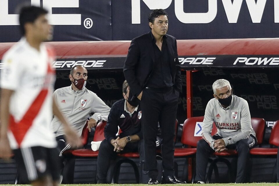 Gallardo quedó preocupado por las lesiones de sus jugadores. (Fuente: NA)