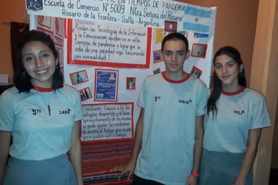 Lara Medina, Tomás Ponce y Milagros Sillero