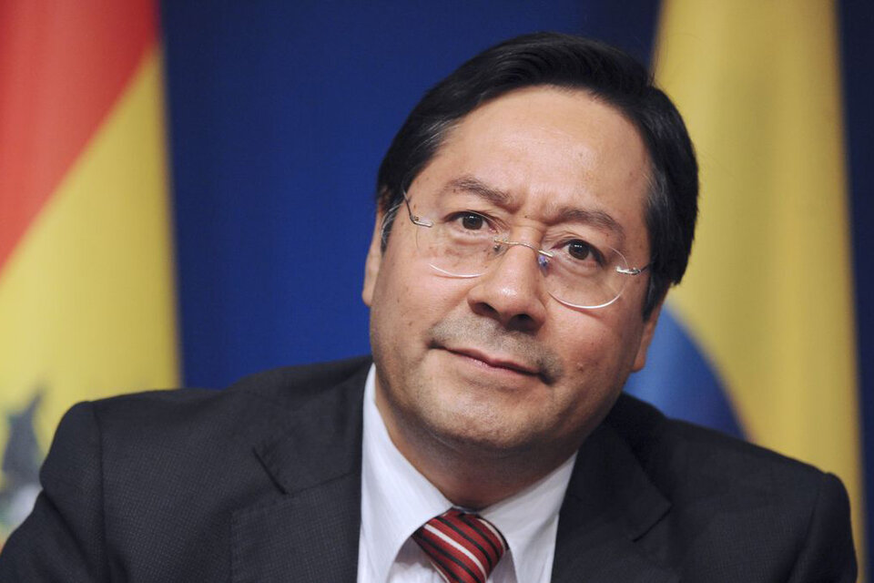 Luis Arce, presidente de Bolivia.