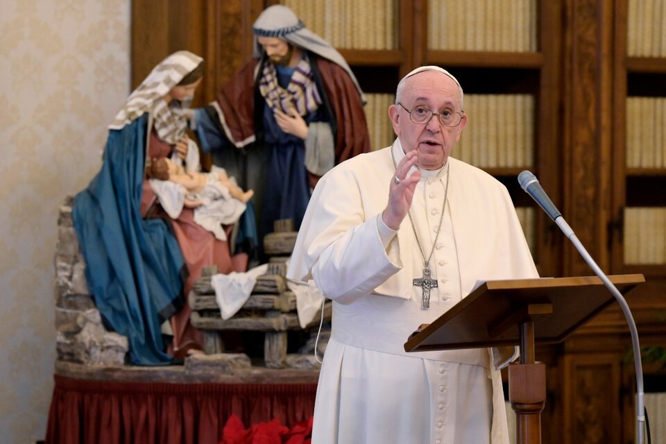 El Papa pidió desarrollar una mentalidad y una ultura del “hacerse cargo”.  (Fuente: AFP)