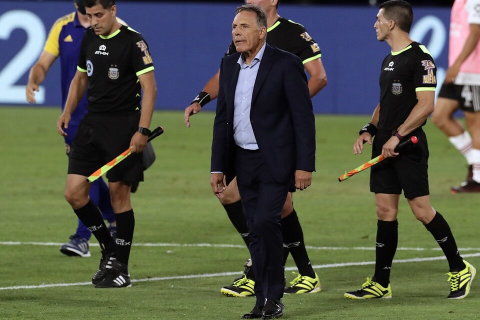 Russo se llevó algunas certezas y varias dudas tras el 2-2 ante River. (Fuente: AFP)