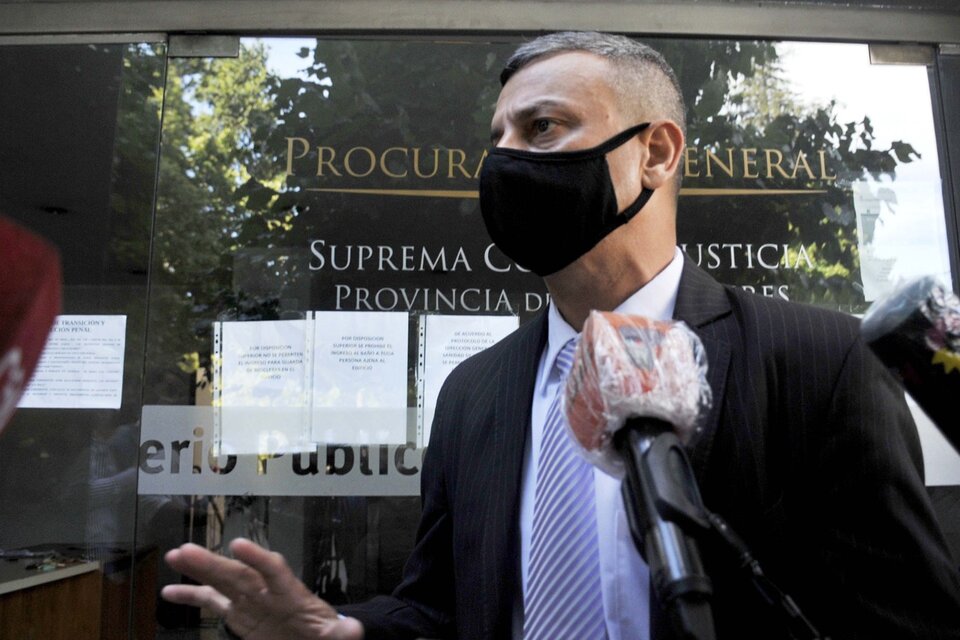 Martín de Vargas, abogado de las víctimas. (Fuente: Télam)