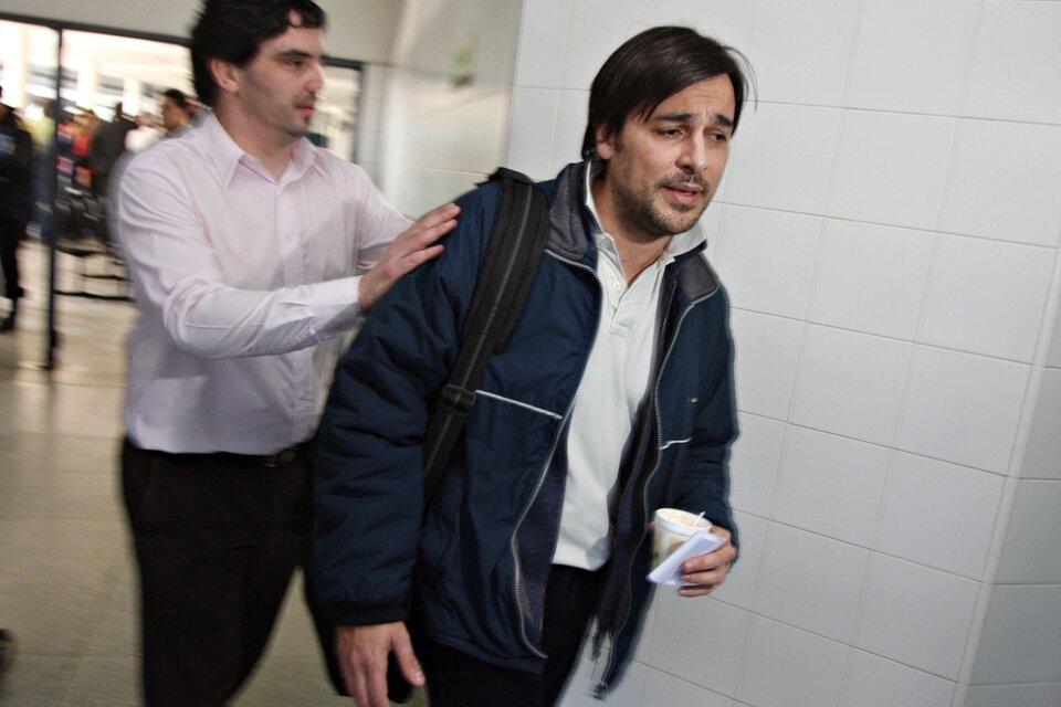 Juan Ignacio Buzali, marido de Carolina Píparo: esta tarde quedó detenido.  (Fuente: NA)
