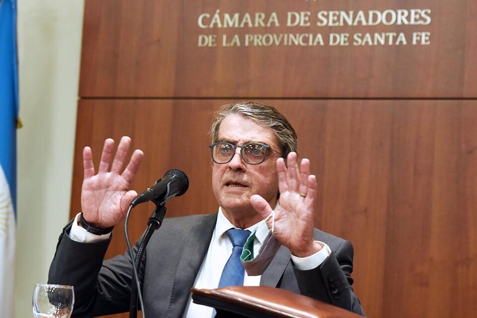 Senador Armando Traferri. (Fuente: Sebastián Granata)
