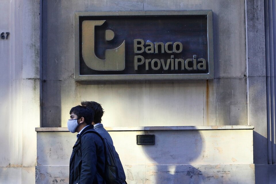 El informe del Banco Provincia muestra mejoras en la plaza financiera. (Fuente: Leandro Teysseire)