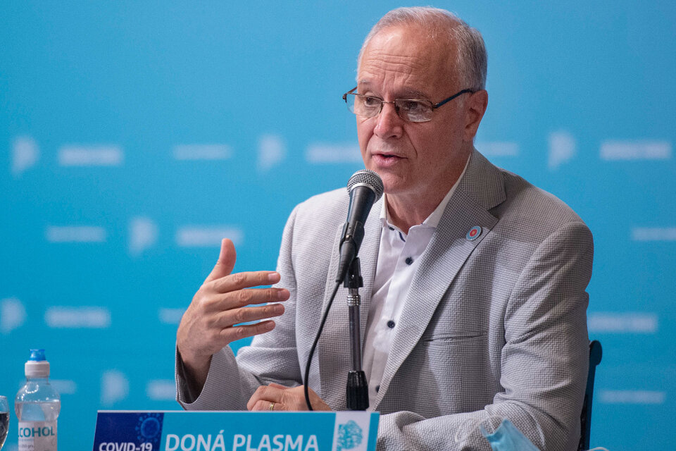 Daniel Gollan, ministro de Salud de la provincia de Buenos Aires.  (Fuente: NA)