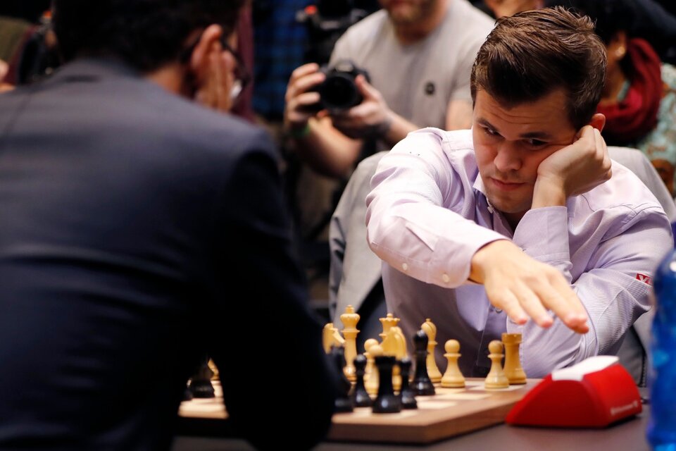 Carlsen ostenta el cetro de campeón del mundo desde 2013.  (Fuente: AFP)