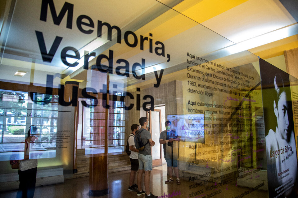 El Museo Sitio de la Memoria ESMA volvió a abrir sus puertas después de 10 meses, (Fuente: Guido Piotrkowski)