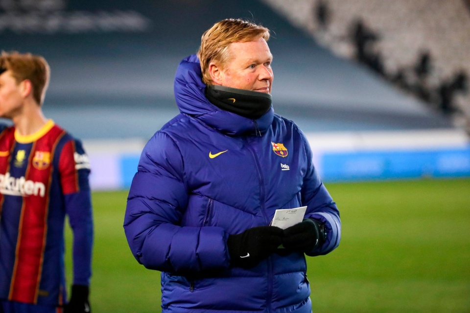 El técnico de Barcelona Ronald Koeman. (Fuente: EFE)